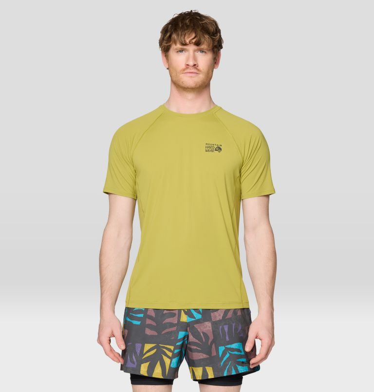 Men's Crater Lake Short Sleeve, Color: Moon Moss, image 1