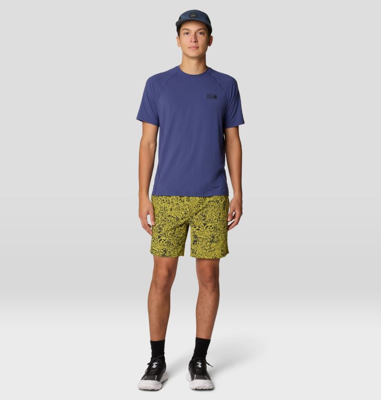 Men's Crater Lake Short Sleeve, Color: Lapis Dusk, image 2