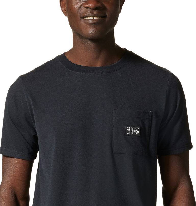 Men's Wander Pass Short Sleeve, Color: Black, image 4