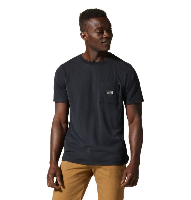 Men's Wander Pass Short Sleeve, Color: Black, image 5