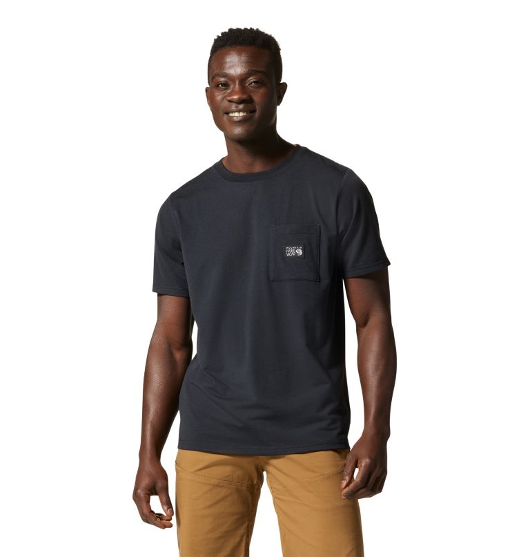 Men's Wander Pass Short Sleeve, Color: Black, image 1