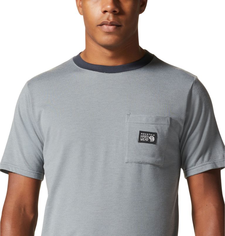 T-shirt à manches courtes Wander Pass Homme, Color: Foil Grey EOE Heather