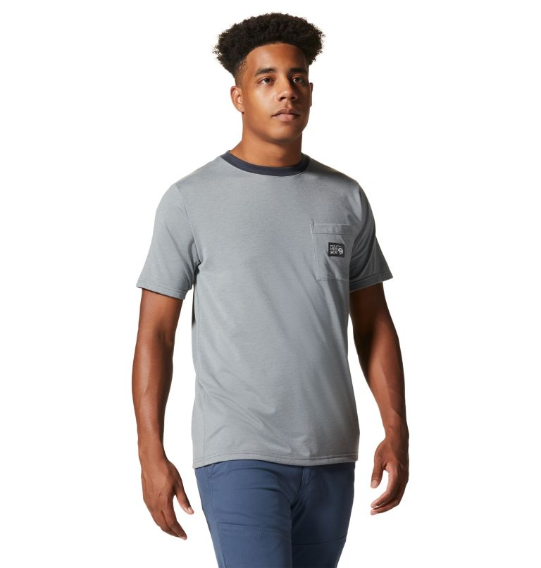 T-shirt à manches courtes Wander Pass Homme, Color: Foil Grey EOE Heather, image 5