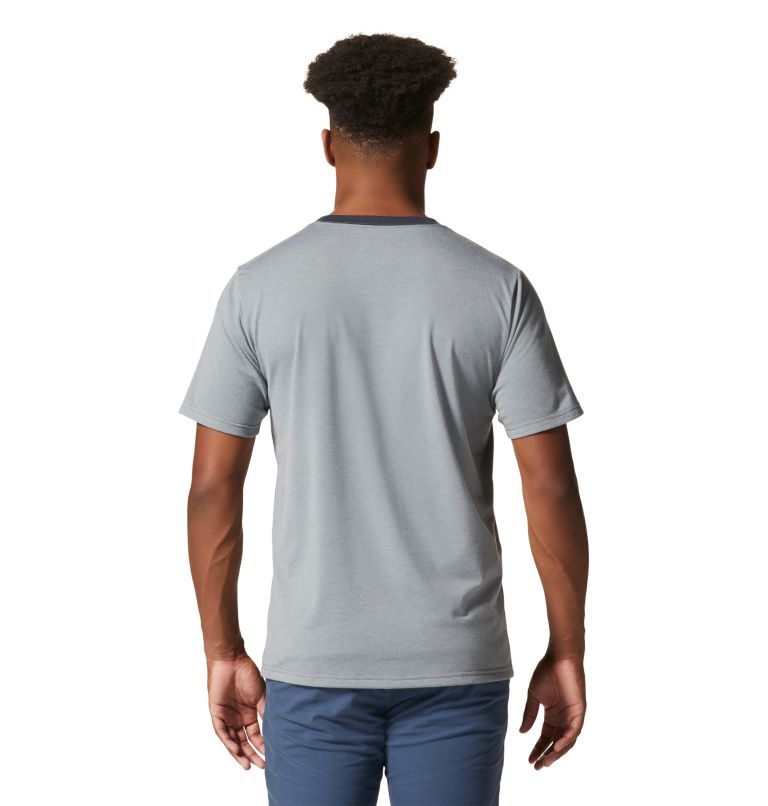 T-shirt à manches courtes Wander Pass Homme, Color: Foil Grey EOE Heather, image 2