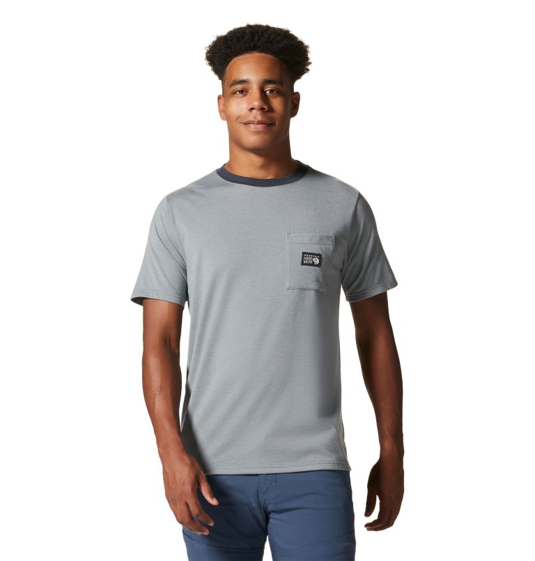 T-shirt à manches courtes Wander Pass Homme, Color: Foil Grey EOE Heather