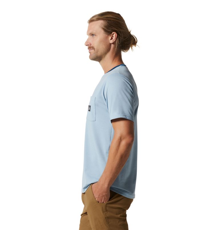 Wander Pass S/S | 453 | S, Color: Blue Chambray EOE Heather, image 3