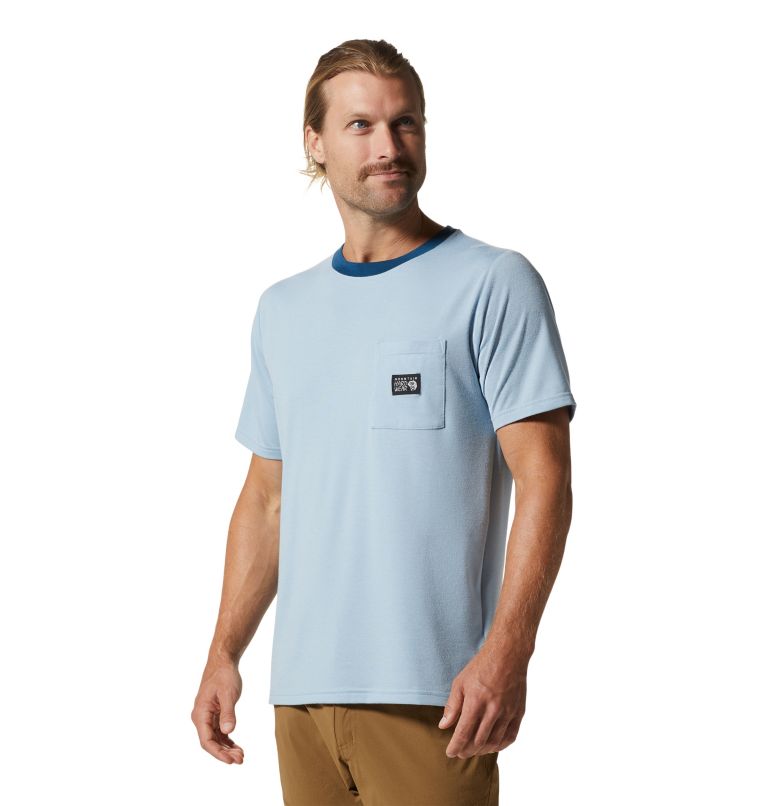 Thumbnail: Wander Pass S/S | 453 | M, Color: Blue Chambray EOE Heather, image 5