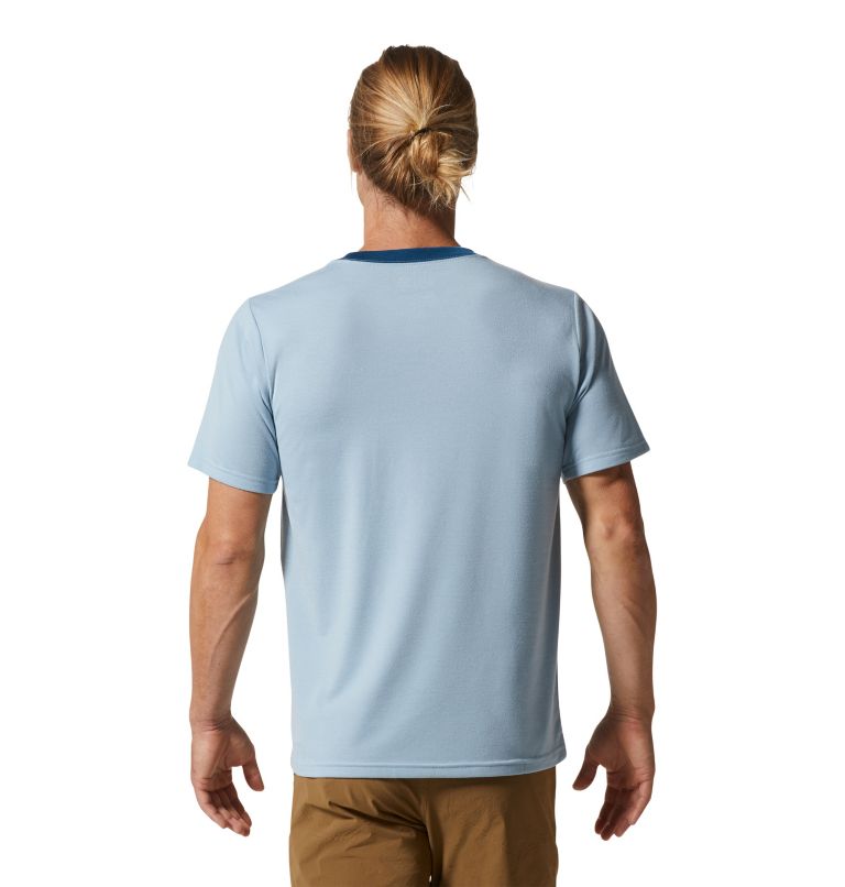 Thumbnail: Wander Pass S/S | 453 | M, Color: Blue Chambray EOE Heather, image 2