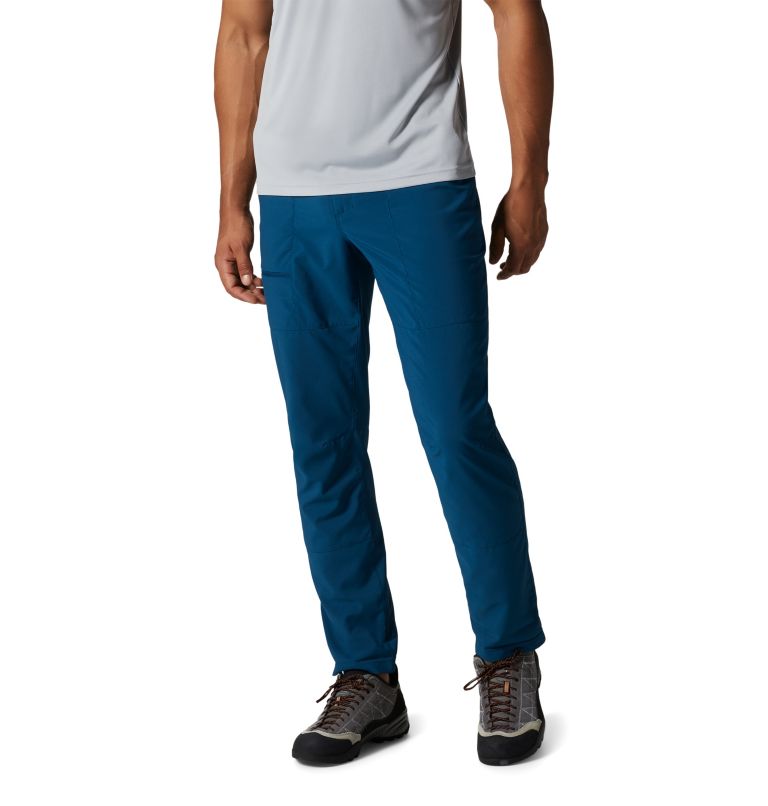 Pantalon Trail Sender Homme, Color: Dark Caspian, image 1