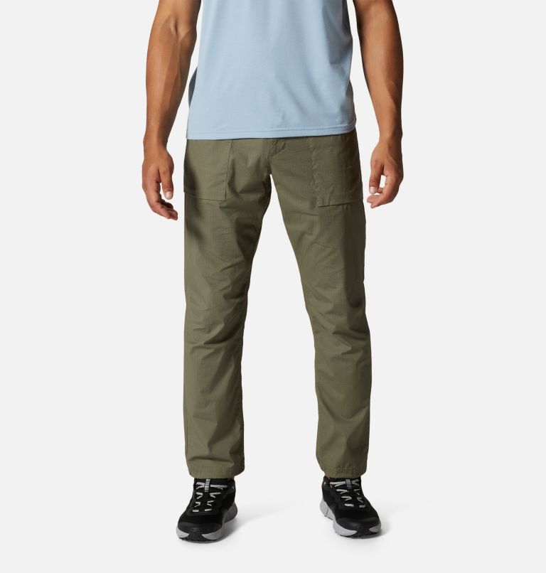 Men's J Tree Belted Pant, Color: Stone Green, image 1