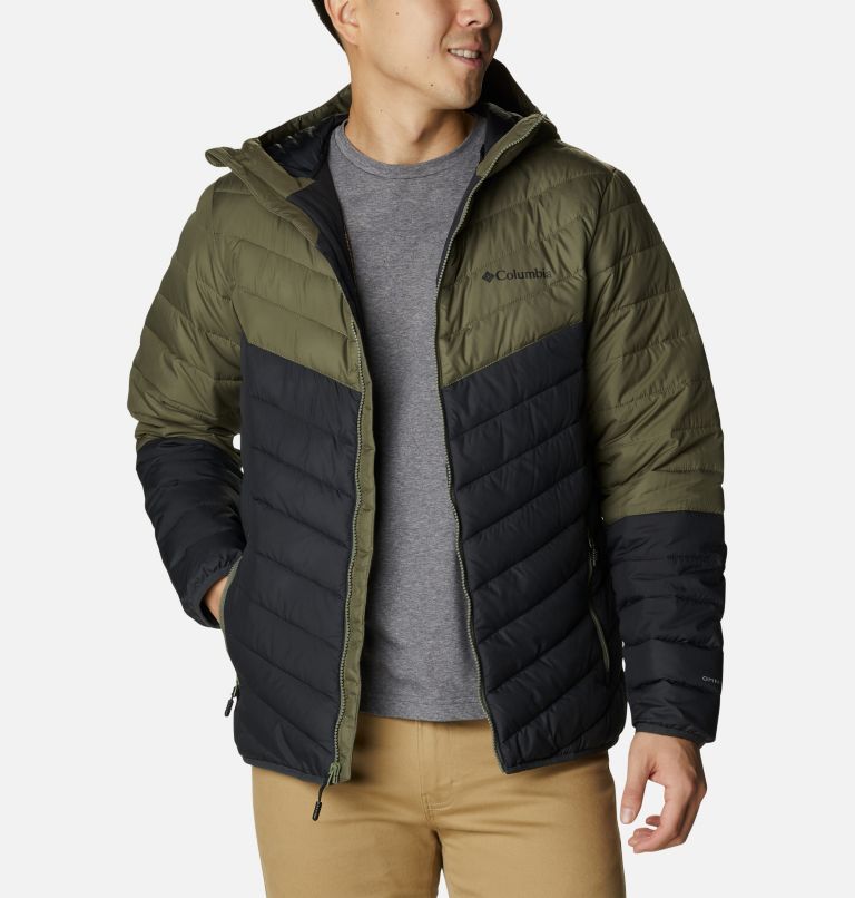 Manteau à capuchon Eddie Gorge pour homme, Color: Shark, Stone Green, image 7