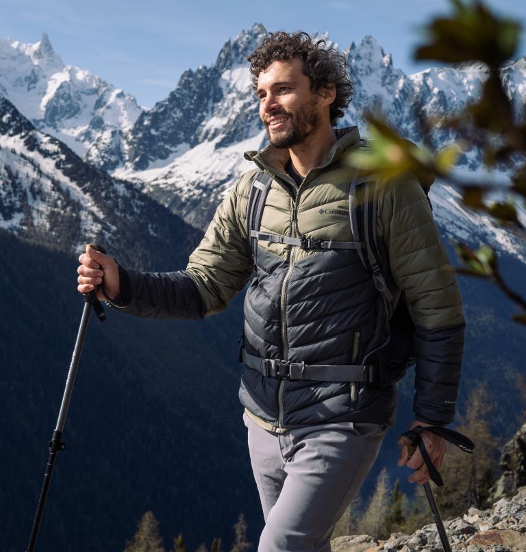 Manteau à capuchon Eddie Gorge pour homme, Color: Shark, Stone Green, image 8