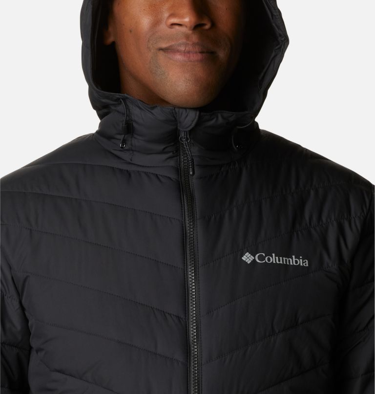Men's Eddie Gorge Omni-Heat Infinity Hooded Jacket, Color: Black, image 4