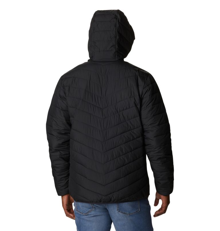 Thumbnail: Men's Eddie Gorge Hooded Insulated Jacket, Color: Black, image 2