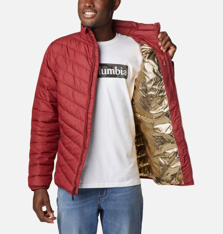 Men's Eddie Gorge Omni-Heat Infinity Insulated Jacket, Color: Red Jasper