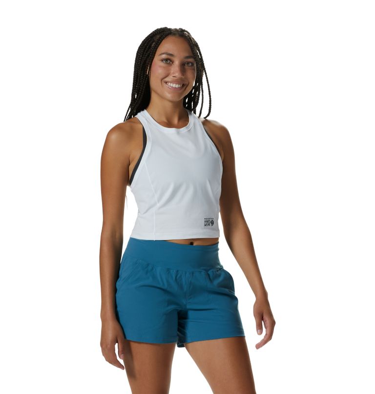 Mountain Stretch Tanklette | 102 | XL, Color: Fogbank, image 6