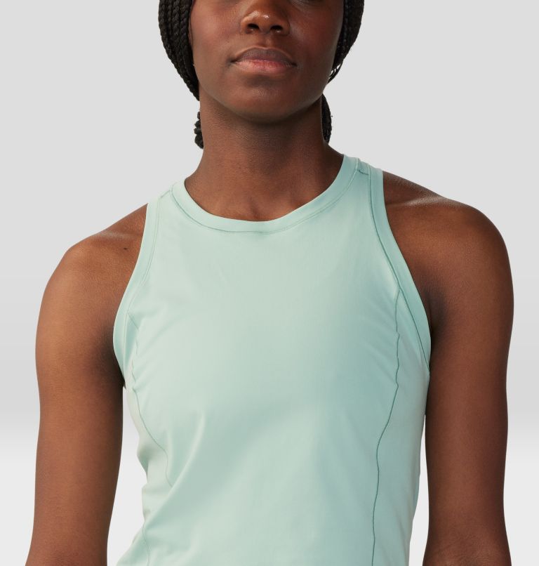 Women's Mountain Stretch Tanklette, Color: Mineral Spring, image 4