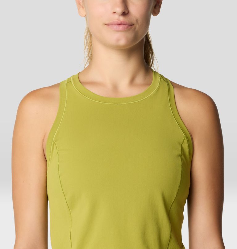 Women's Mountain Stretch Tanklette, Color: Moon Moss, image 4