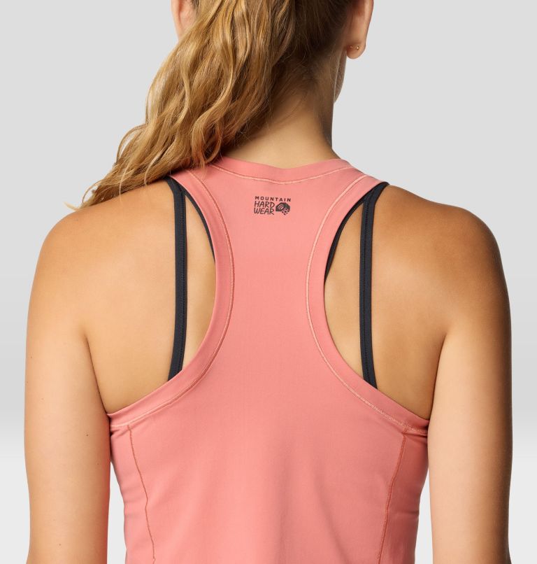 Women's Mountain Stretch Tanklette, Color: Fleurs, image 6