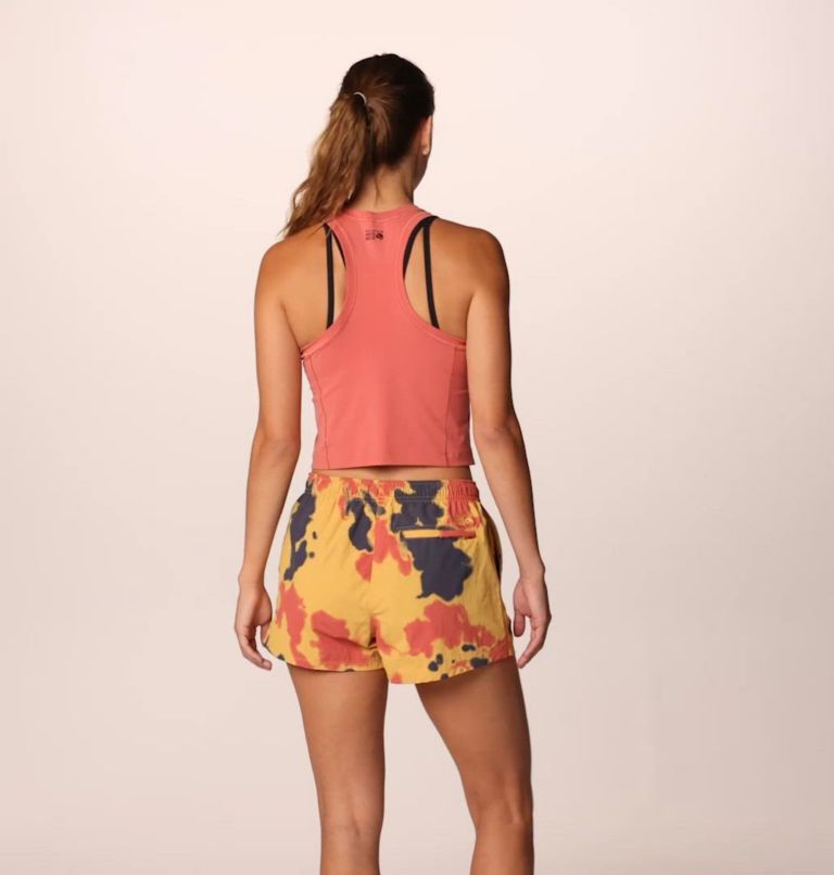 Women's Mountain Stretch Tanklette, Color: Fleurs