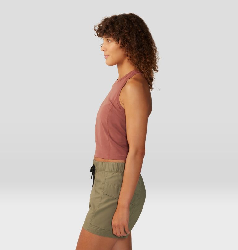 Thumbnail: Women's Mountain Stretch Tanklette, Color: Clay Earth, image 3