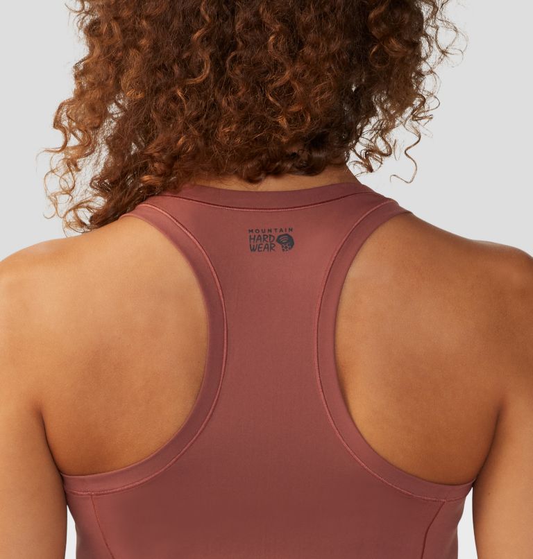 Thumbnail: Women's Mountain Stretch Tanklette, Color: Clay Earth, image 5