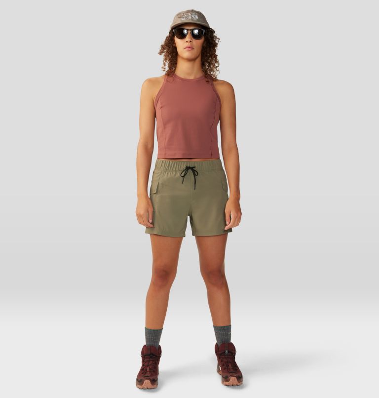 Thumbnail: Camisole Mountain Stretch Femme, Color: Clay Earth, image 7