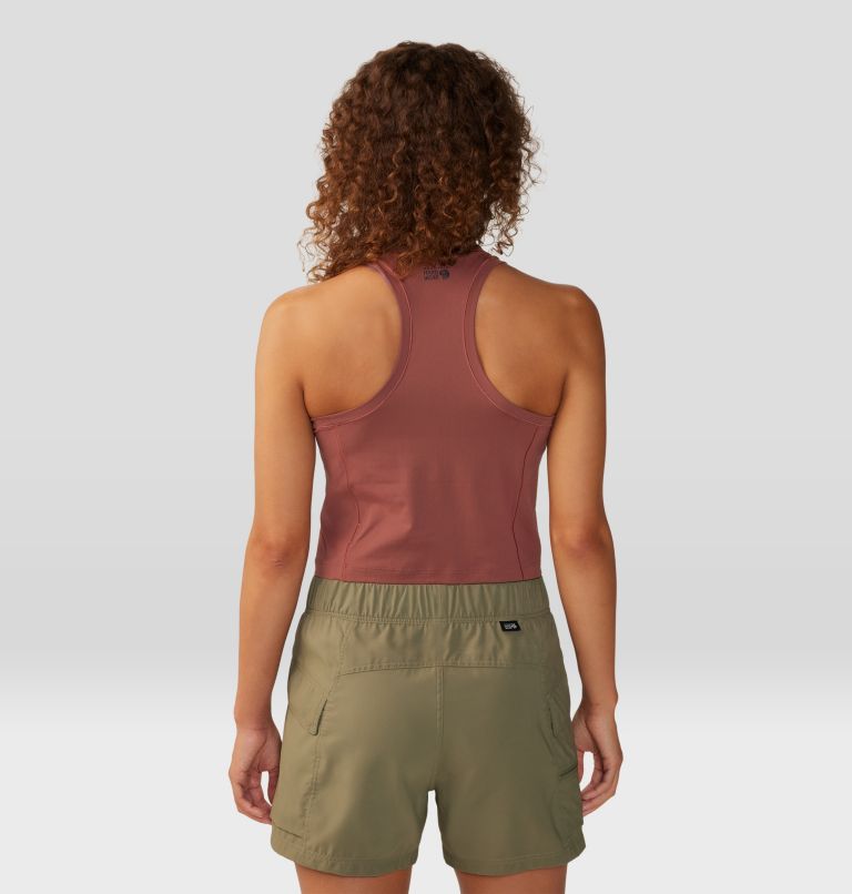 Thumbnail: Women's Mountain Stretch Tanklette, Color: Clay Earth, image 2