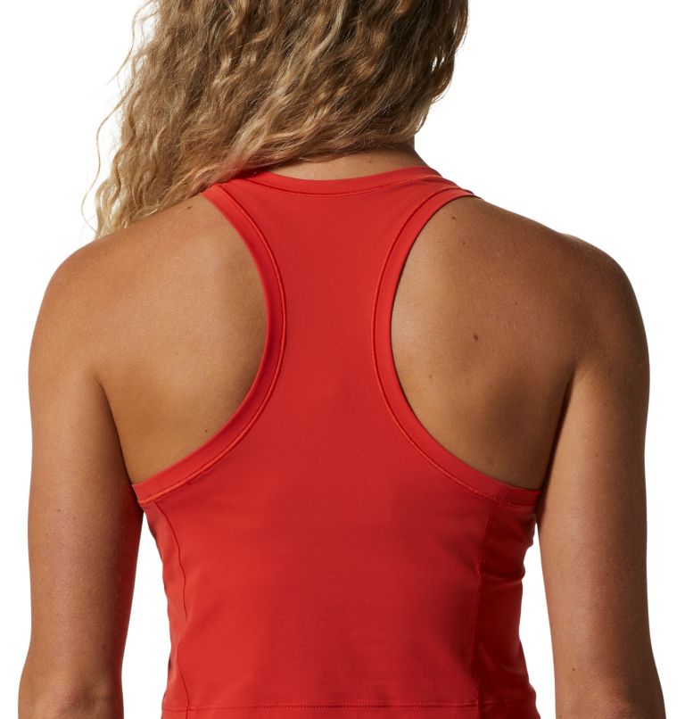 Women's Mountain Stretch Tanklette, Color: Summit Red, image 5