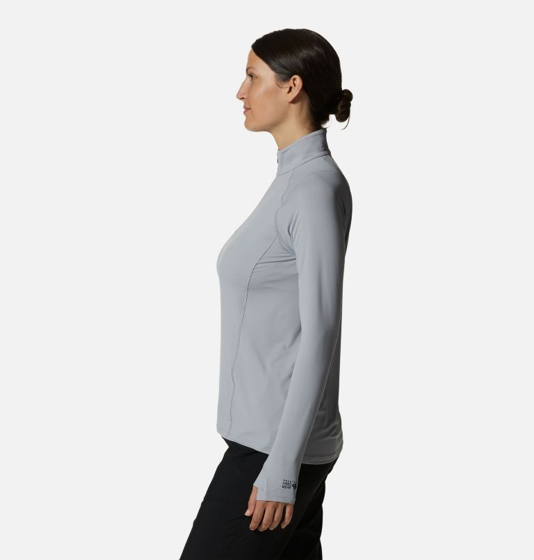 Women's Crater Lake 1/4 Zip, Color: Glacial, image 3