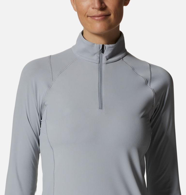 Women's Crater Lake 1/4 Zip, Color: Glacial, image 4