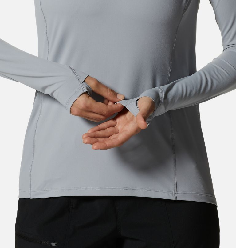 Women's Crater Lake 1/4 Zip, Color: Glacial, image 5