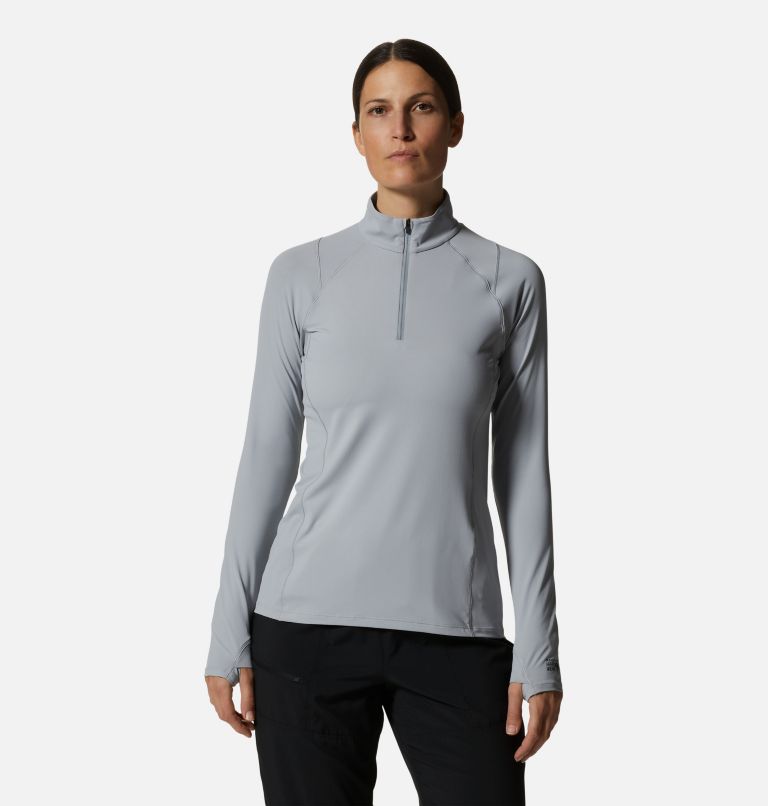 Women's Crater Lake 1/4 Zip, Color: Glacial, image 1