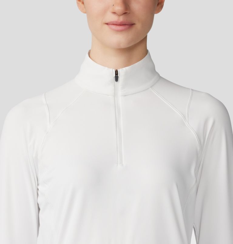 Women's Crater Lake 1/2 Zip, Color: Fogbank, image 4