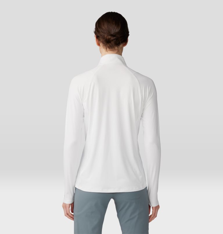 Women's Crater Lake 1/2 Zip, Color: Fogbank, image 2