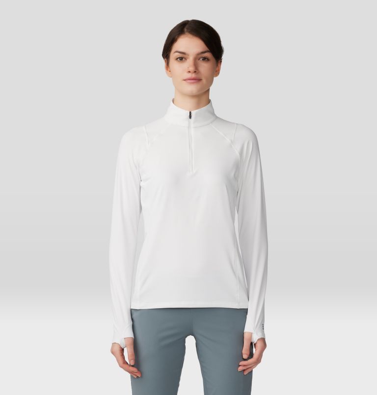 Women's Crater Lake 1/2 Zip, Color: Fogbank, image 1