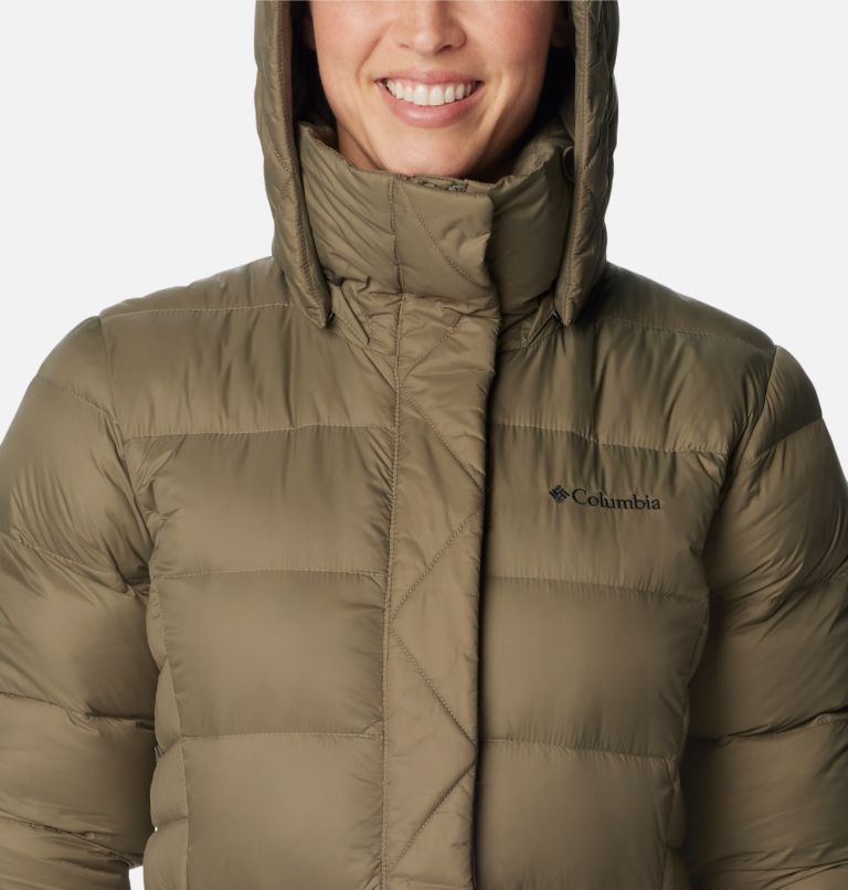 Columbia women's hexbreaker 2024 long down jacket