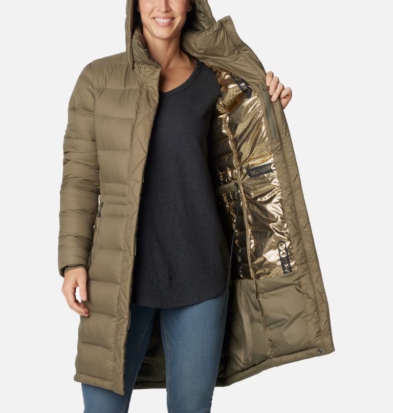 Hexbreaker long shop down jacket