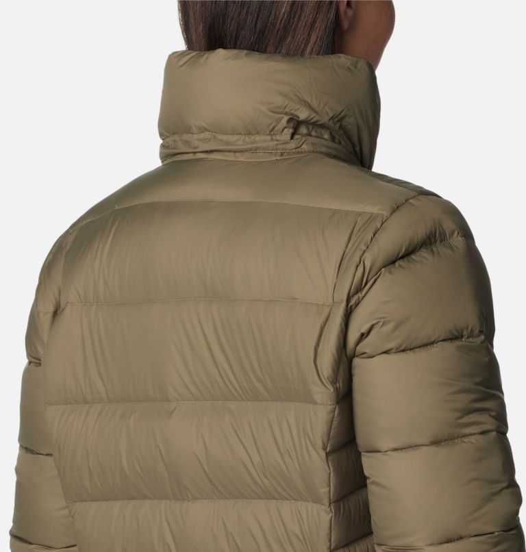 Womens khaki down clearance jacket