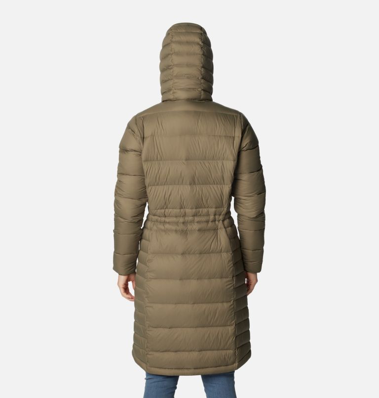 Columbia hexbreaker 2025 long down jacket