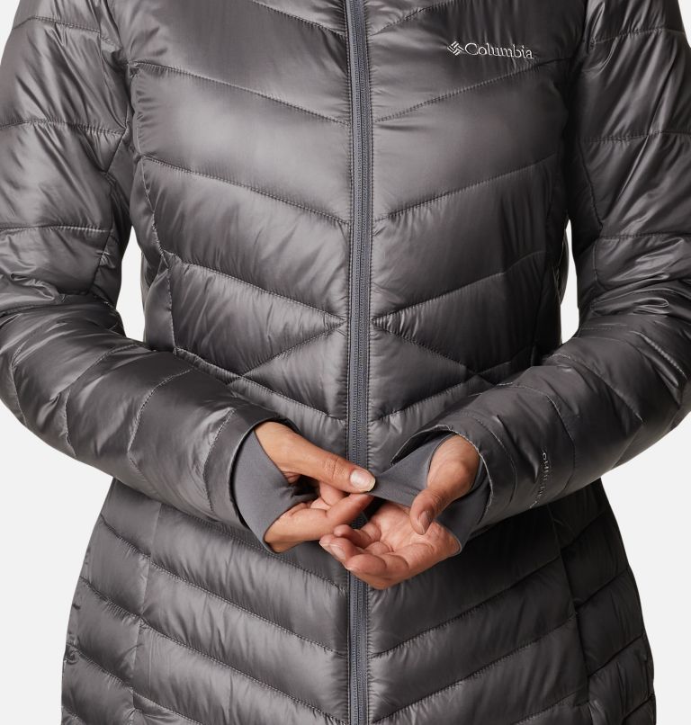 Women's Joy Peak Omni-Heat Infinity Mid Insulated Hooded Jacket, Color: City Grey, image 7
