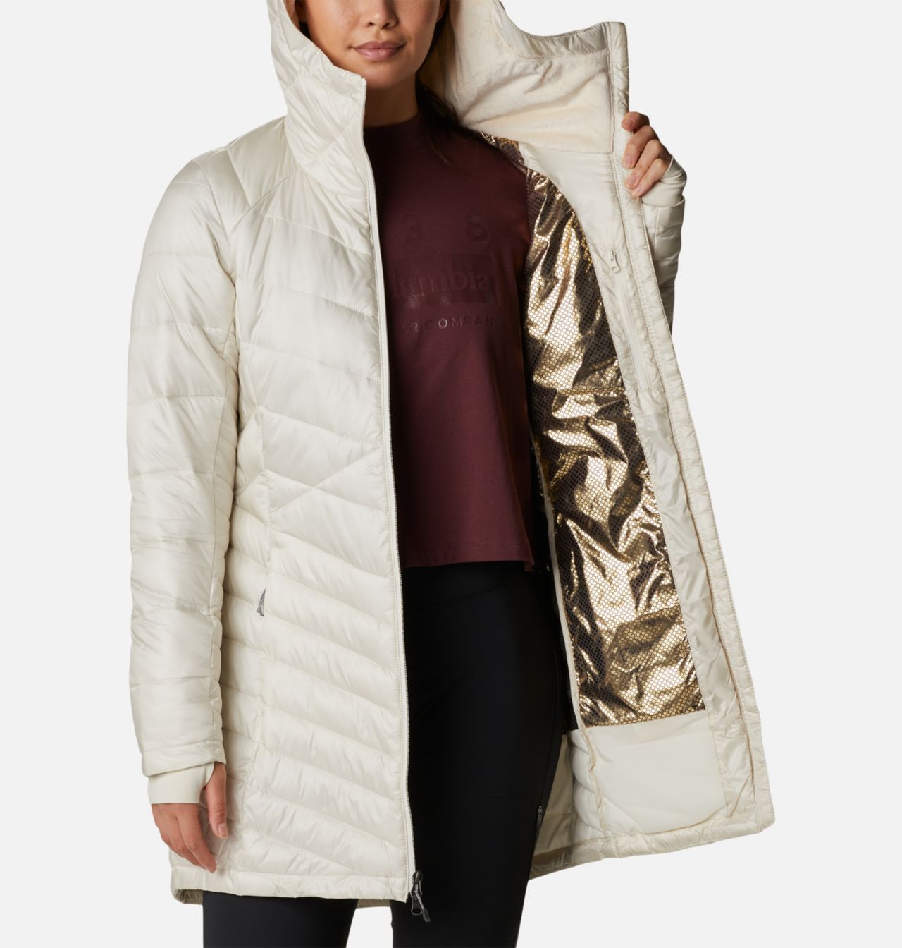 Women's Joy Peak™ Mid Insulated Hooded Jacket 5
