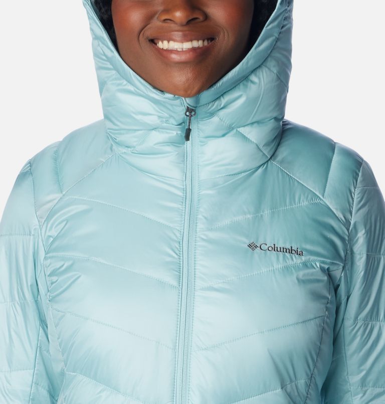Columbia Omni Shield Women's Small Long Sleeve Zip Up Nylon Hooded Jacket