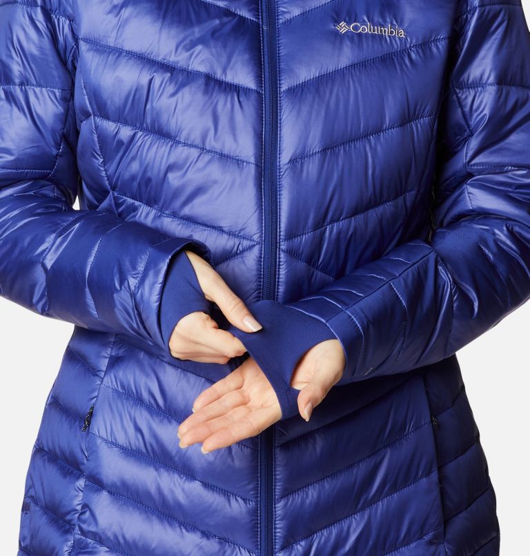 Columbia women's gold 650 outlet turbodown radial mid jacket