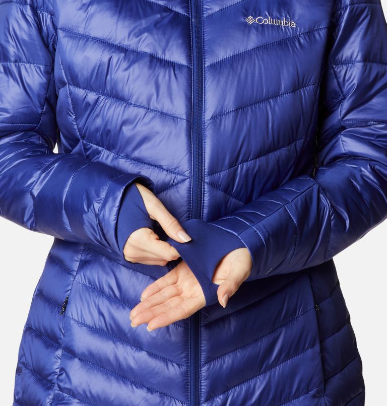 Women's Joy Peak Omni-Heat Infinity Mid Insulated Hooded Jacket, Color: Dark Sapphire, image 7