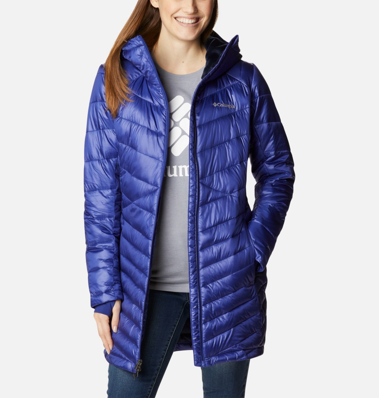 Women's Joy Peak™ Mid Insulated Hooded Jacket 8