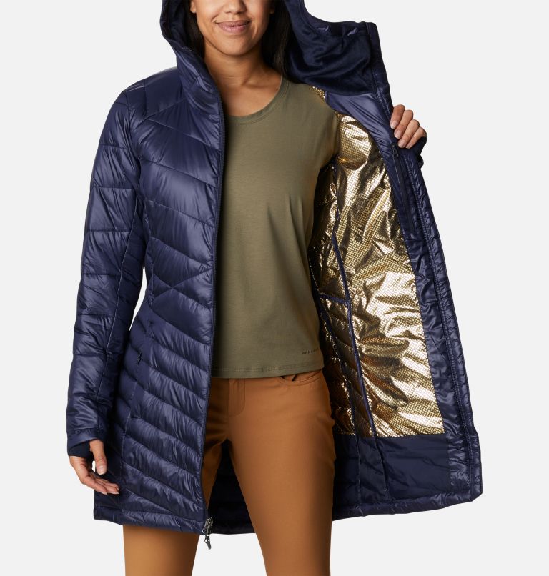 etc. cómo utilizar nariz Women's Joy Peak™ Omni-Heat™ Infinity Mid Insulated Hooded Jacket | Columbia  Sportswear