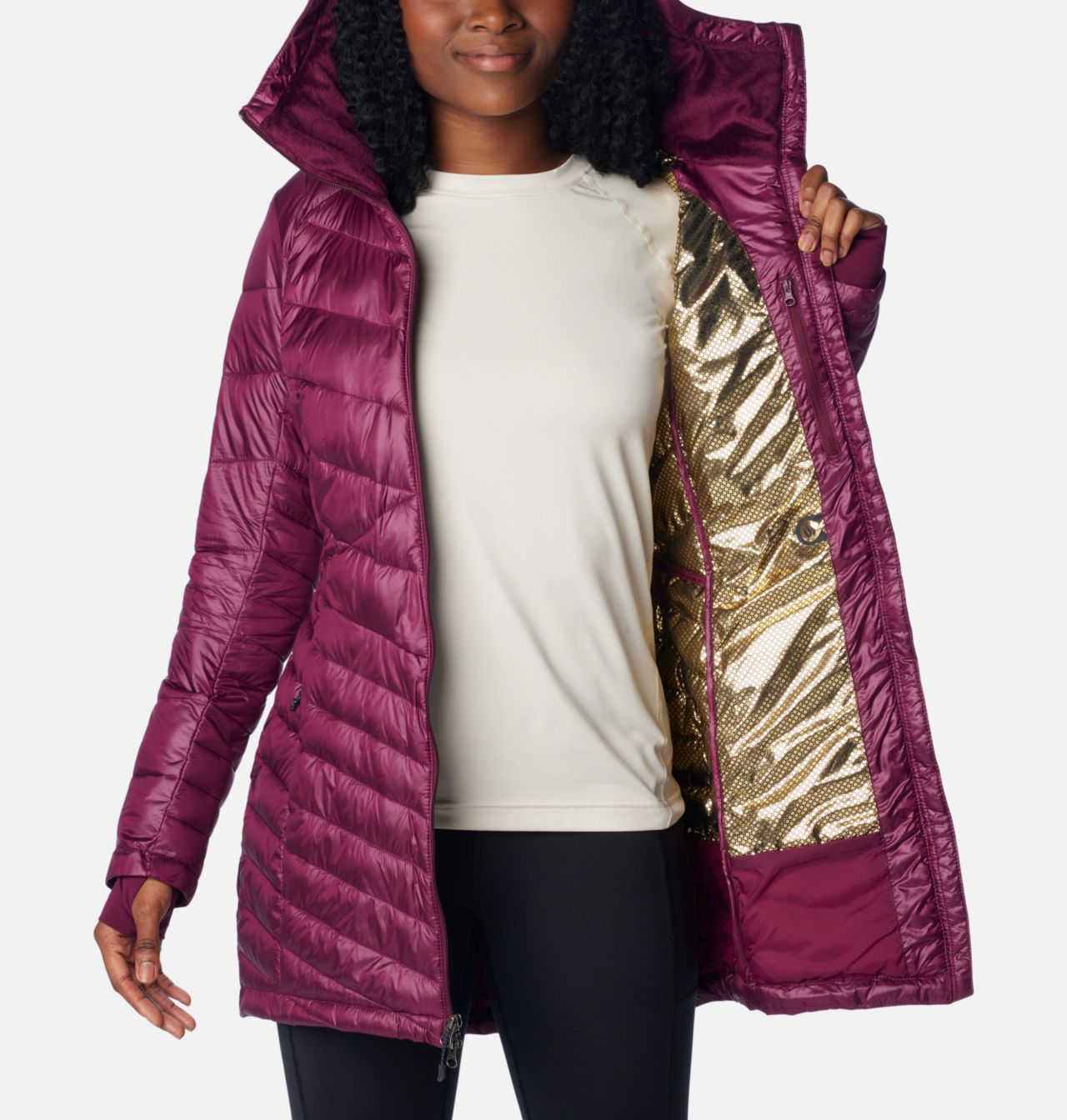 Women's Joy Peak™ Mid Insulated Hooded Jacket 5