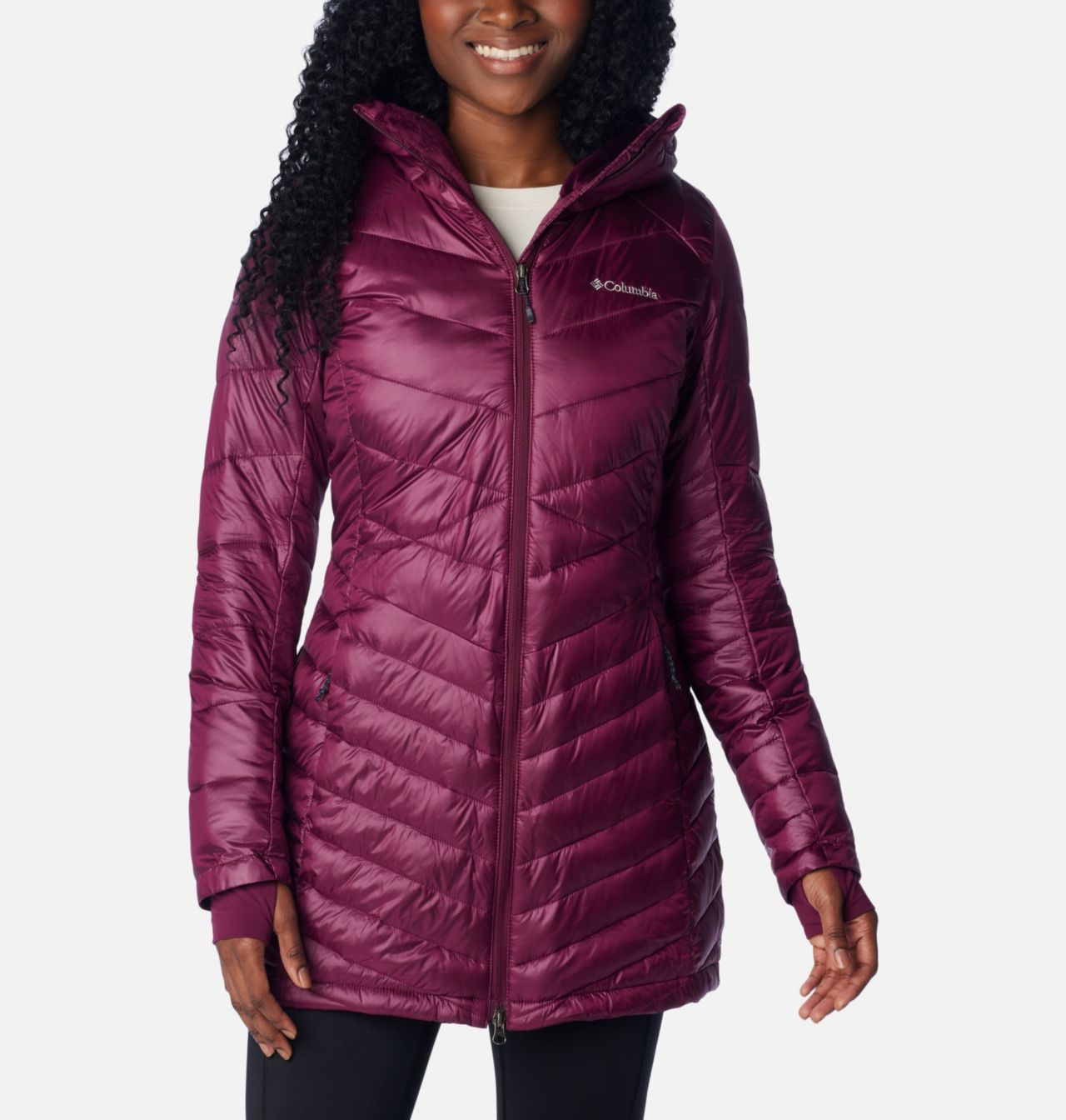 Women's Joy Peak™ Mid Insulated Hooded Jacket 1