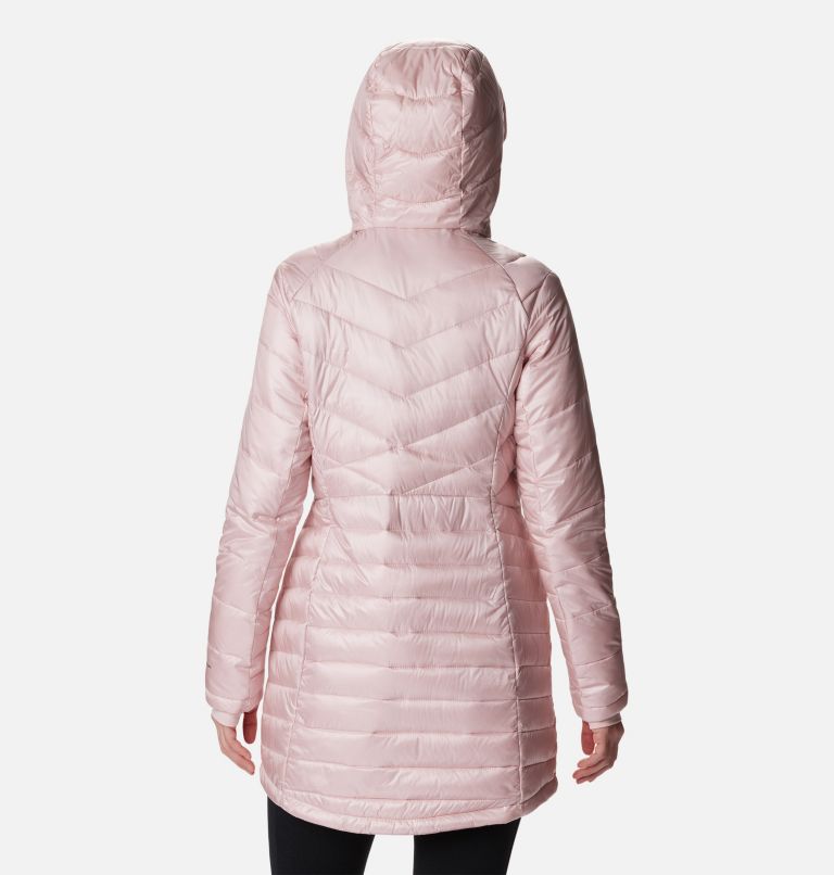 Women's Joy Peak Mid Insulated Hooded Jacket, Color: Dusty Pink, image 2